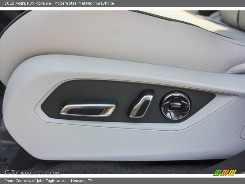 Modern Steel Metallic / Graystone 2019 Acura RDX Advance