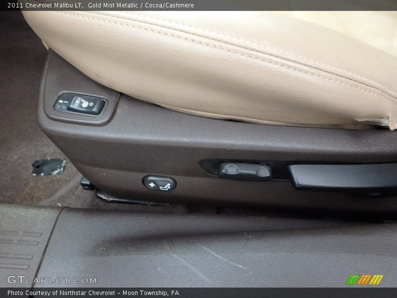Gold Mist Metallic / Cocoa/Cashmere 2011 Chevrolet Malibu LT