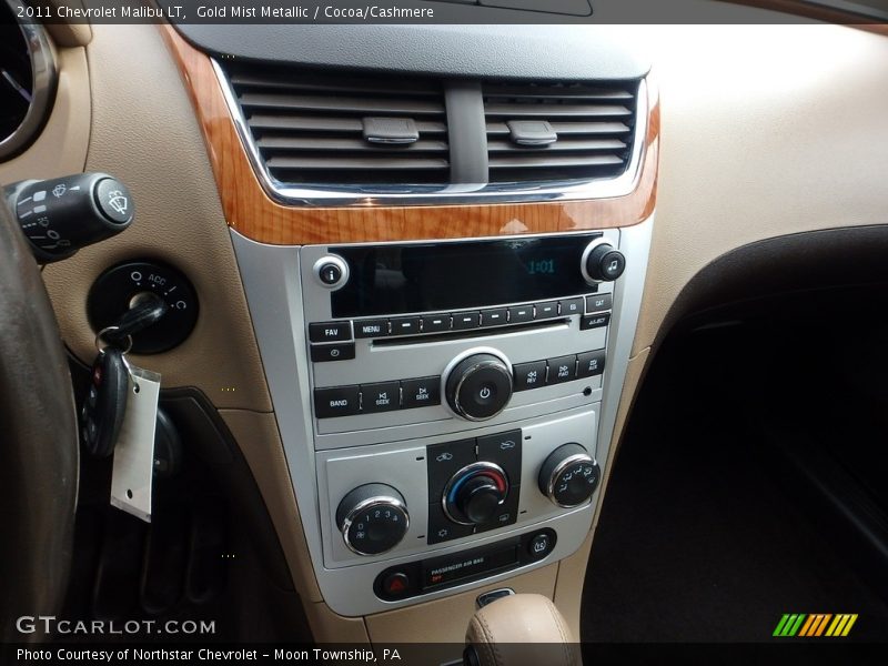 Gold Mist Metallic / Cocoa/Cashmere 2011 Chevrolet Malibu LT