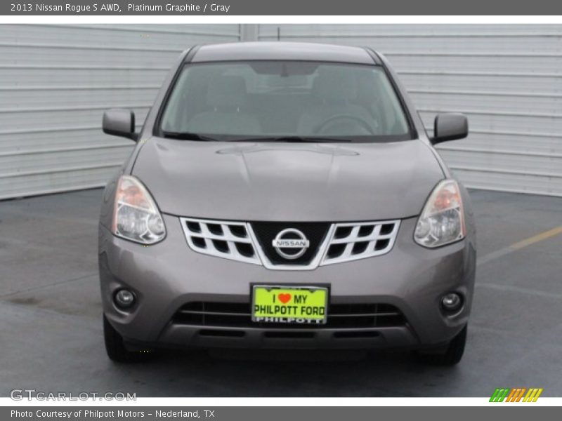Platinum Graphite / Gray 2013 Nissan Rogue S AWD