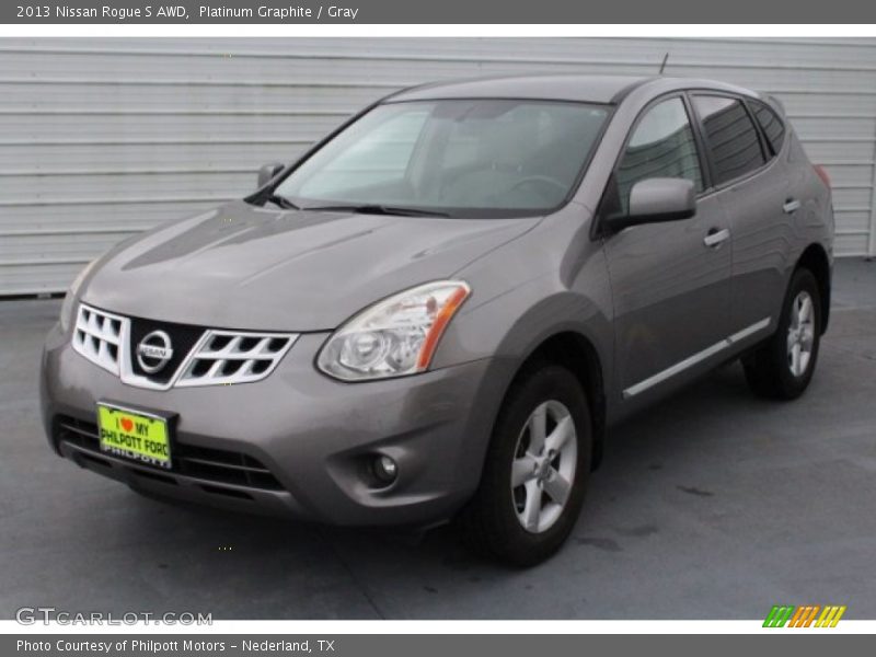 Platinum Graphite / Gray 2013 Nissan Rogue S AWD