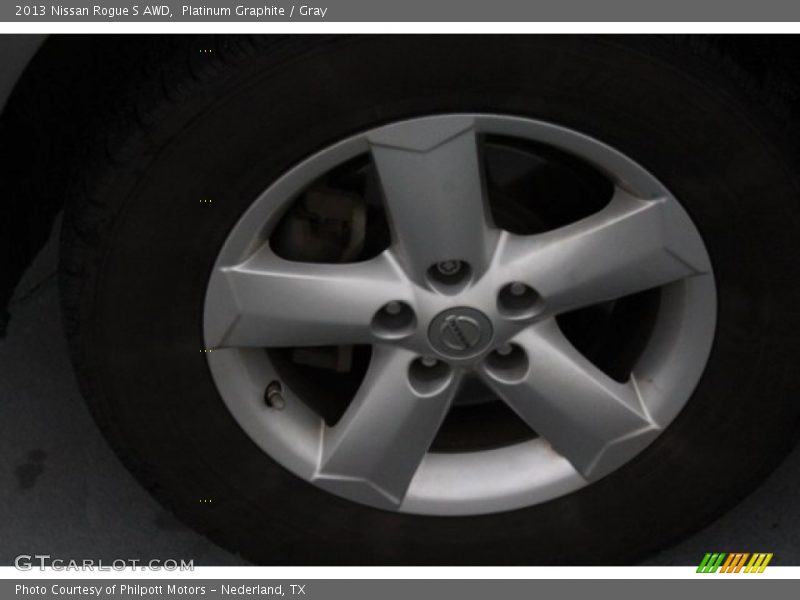 Platinum Graphite / Gray 2013 Nissan Rogue S AWD