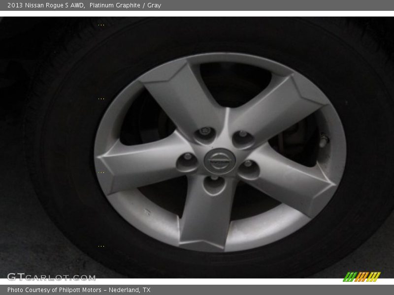 Platinum Graphite / Gray 2013 Nissan Rogue S AWD
