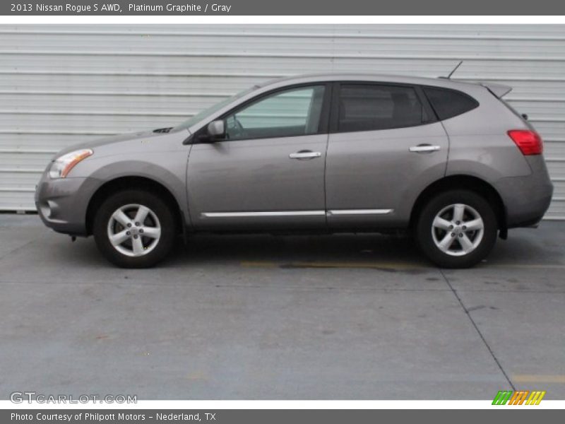Platinum Graphite / Gray 2013 Nissan Rogue S AWD