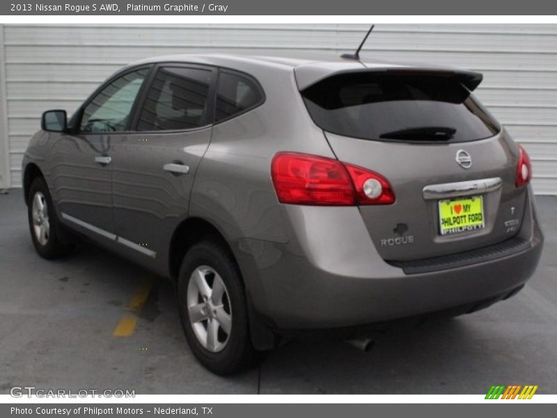 Platinum Graphite / Gray 2013 Nissan Rogue S AWD