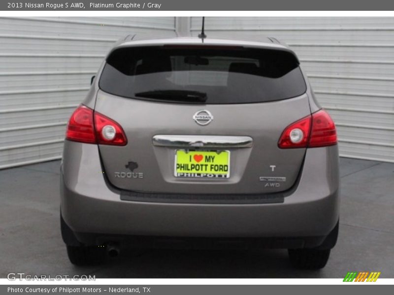 Platinum Graphite / Gray 2013 Nissan Rogue S AWD