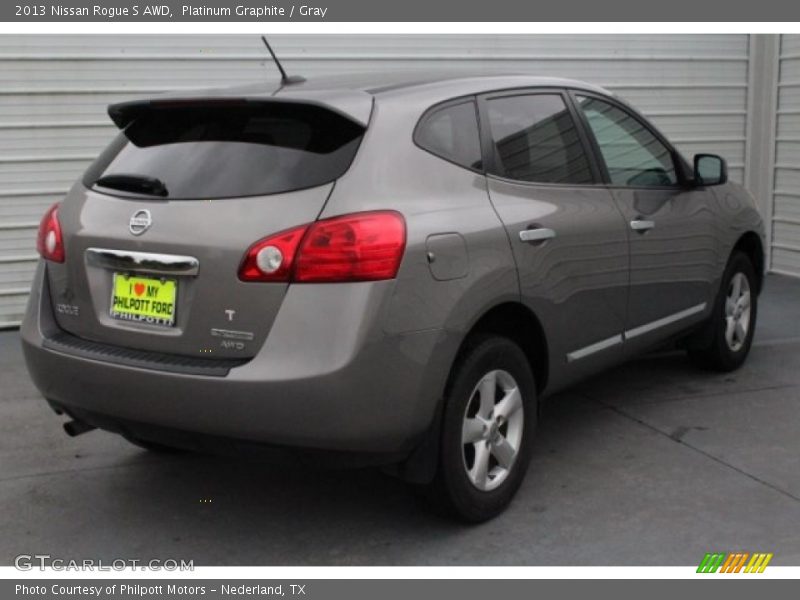 Platinum Graphite / Gray 2013 Nissan Rogue S AWD