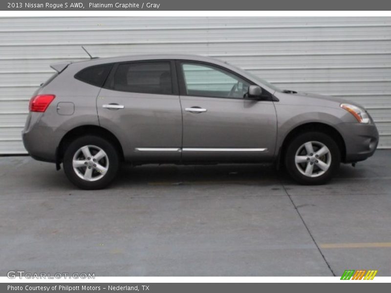 Platinum Graphite / Gray 2013 Nissan Rogue S AWD