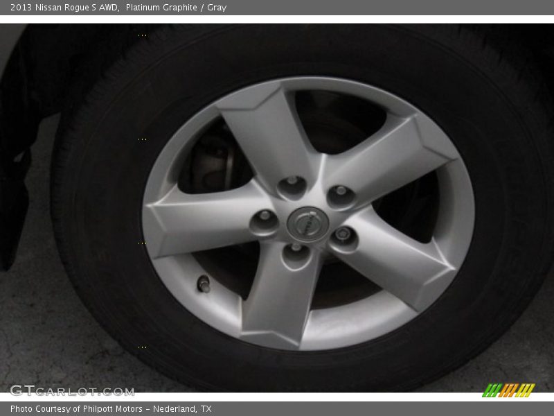 Platinum Graphite / Gray 2013 Nissan Rogue S AWD
