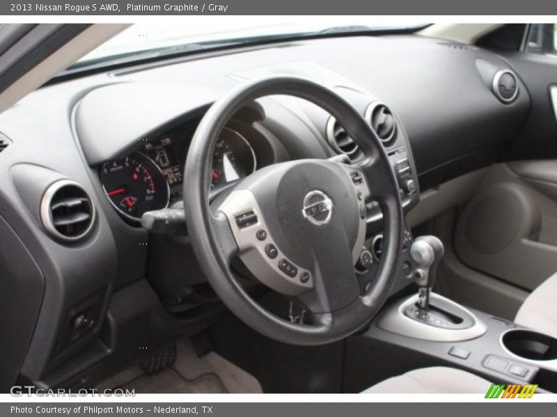 Platinum Graphite / Gray 2013 Nissan Rogue S AWD