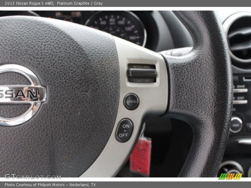 Platinum Graphite / Gray 2013 Nissan Rogue S AWD