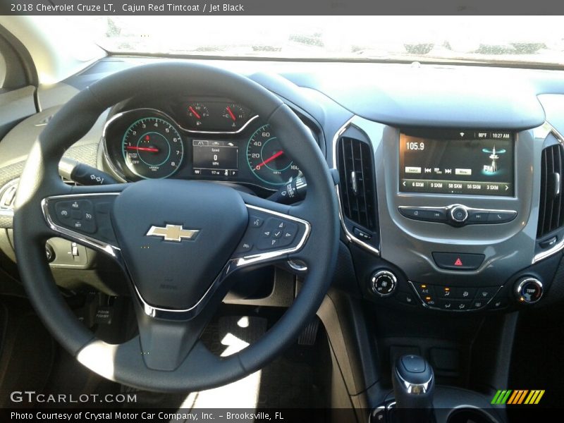 Cajun Red Tintcoat / Jet Black 2018 Chevrolet Cruze LT