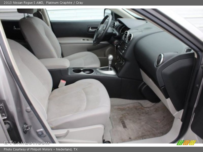 Platinum Graphite / Gray 2013 Nissan Rogue S AWD