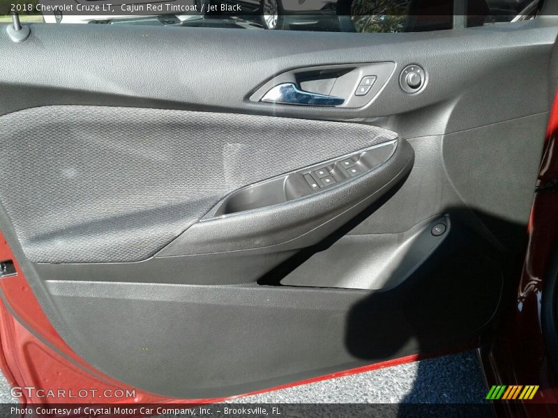 Cajun Red Tintcoat / Jet Black 2018 Chevrolet Cruze LT