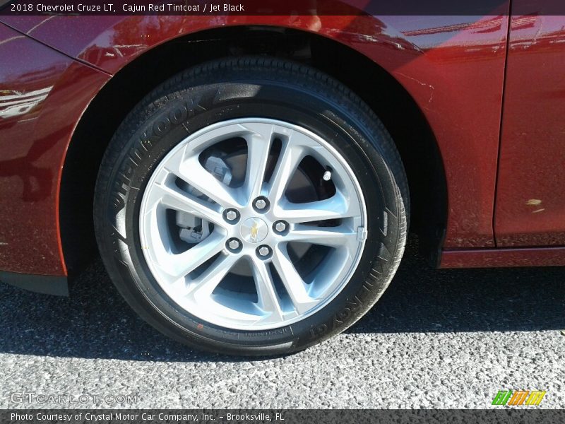 Cajun Red Tintcoat / Jet Black 2018 Chevrolet Cruze LT