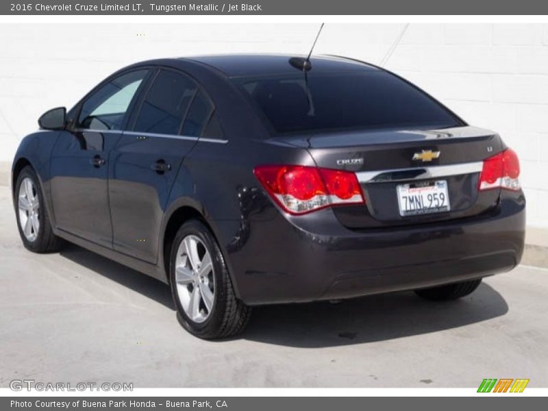 Tungsten Metallic / Jet Black 2016 Chevrolet Cruze Limited LT