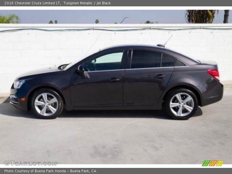 Tungsten Metallic / Jet Black 2016 Chevrolet Cruze Limited LT