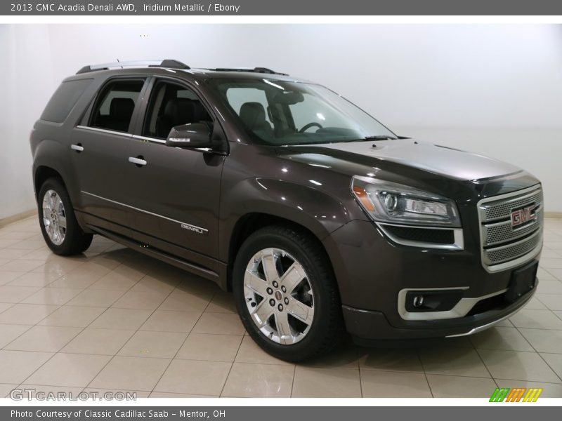 Iridium Metallic / Ebony 2013 GMC Acadia Denali AWD