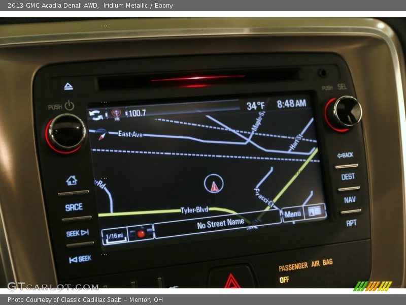 Iridium Metallic / Ebony 2013 GMC Acadia Denali AWD
