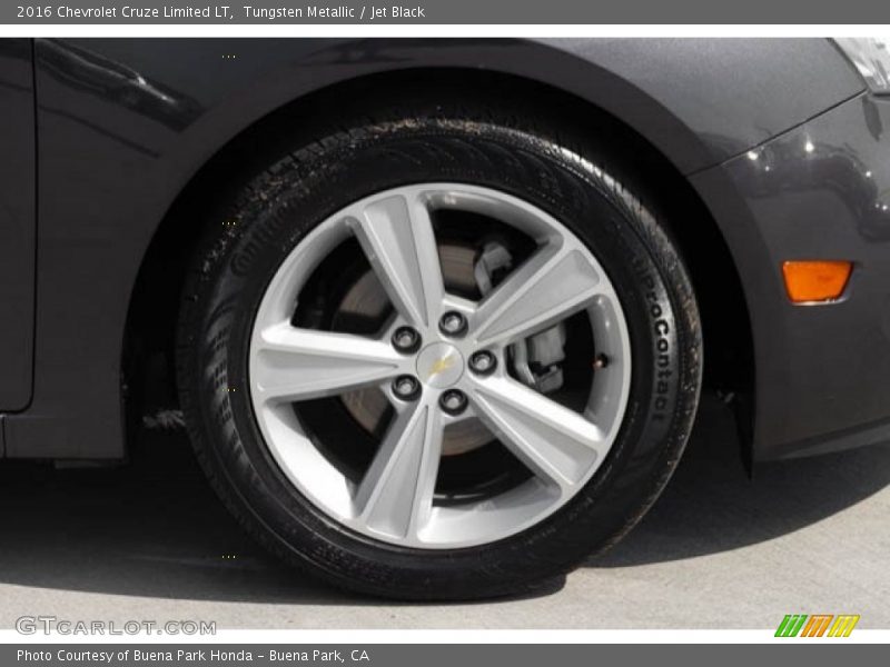 Tungsten Metallic / Jet Black 2016 Chevrolet Cruze Limited LT