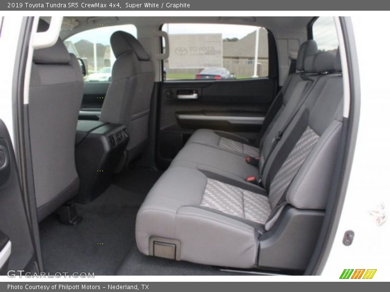 Super White / Graphite 2019 Toyota Tundra SR5 CrewMax 4x4