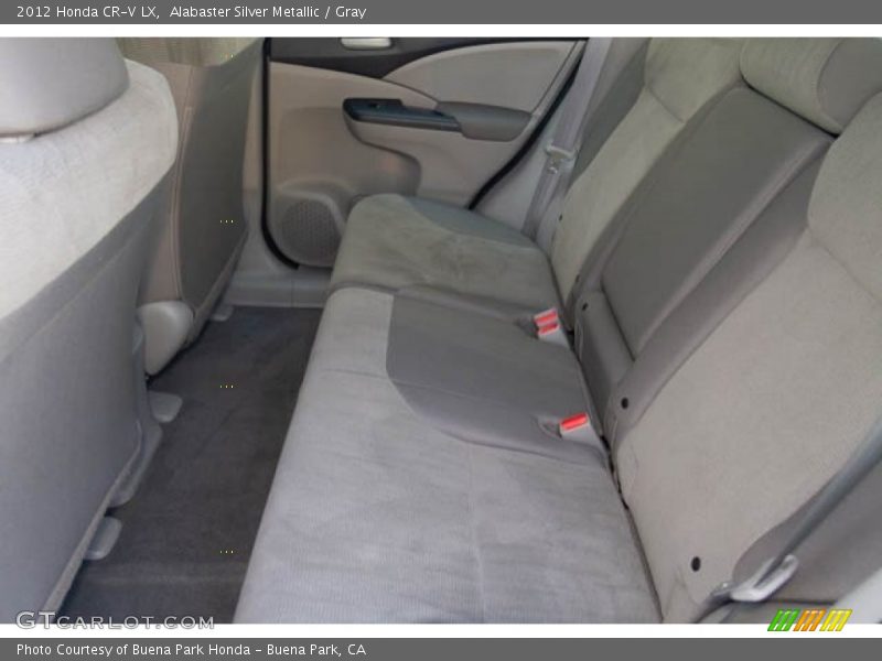 Alabaster Silver Metallic / Gray 2012 Honda CR-V LX