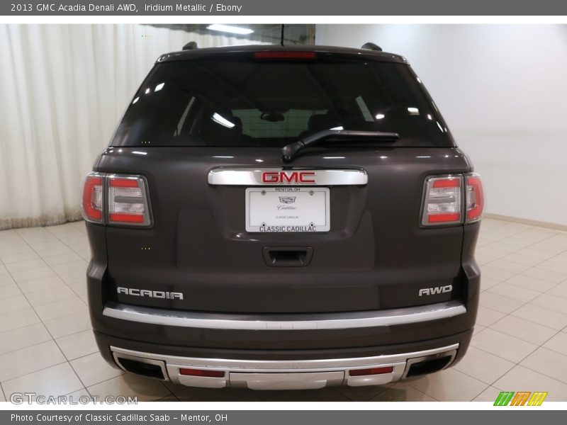 Iridium Metallic / Ebony 2013 GMC Acadia Denali AWD