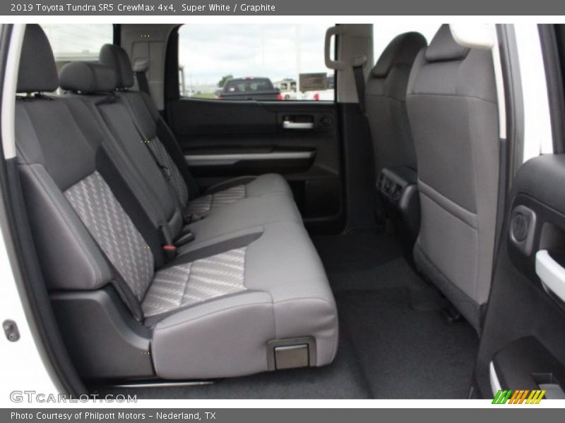 Super White / Graphite 2019 Toyota Tundra SR5 CrewMax 4x4