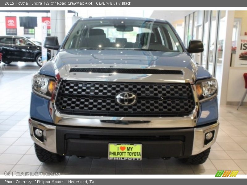 Cavalry Blue / Black 2019 Toyota Tundra TSS Off Road CrewMax 4x4