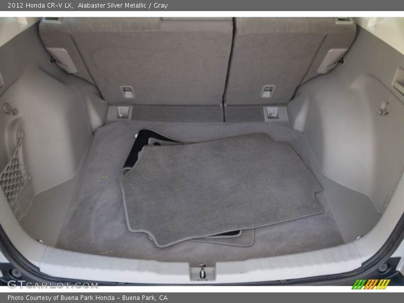 Alabaster Silver Metallic / Gray 2012 Honda CR-V LX