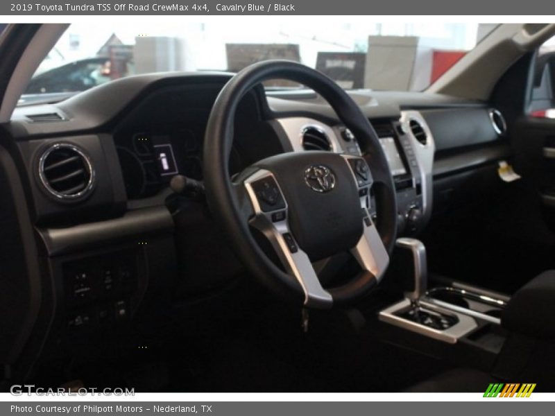 Cavalry Blue / Black 2019 Toyota Tundra TSS Off Road CrewMax 4x4