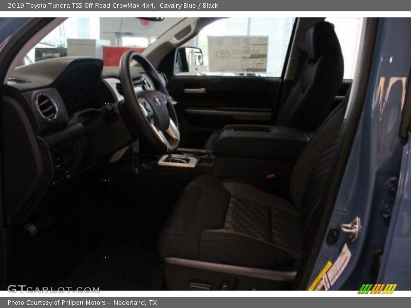 Cavalry Blue / Black 2019 Toyota Tundra TSS Off Road CrewMax 4x4