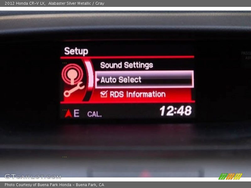 Alabaster Silver Metallic / Gray 2012 Honda CR-V LX