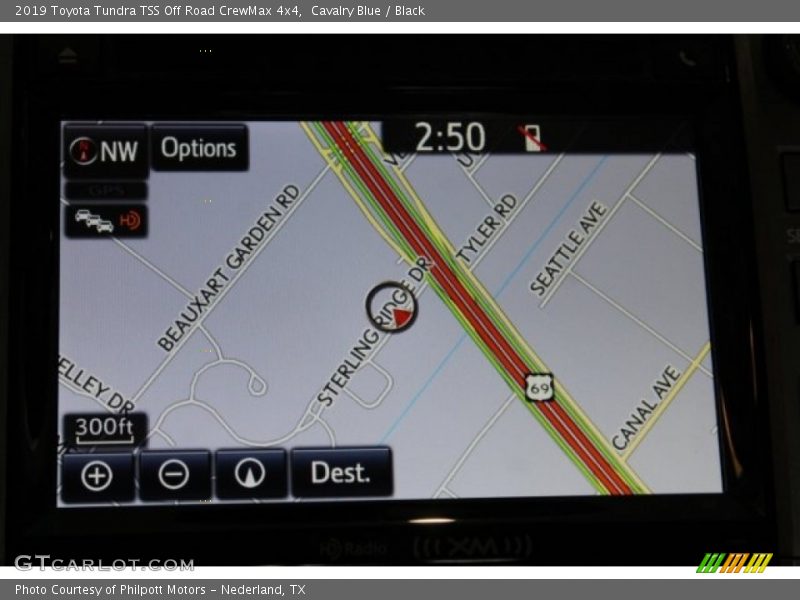 Cavalry Blue / Black 2019 Toyota Tundra TSS Off Road CrewMax 4x4