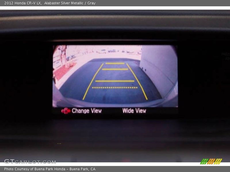Alabaster Silver Metallic / Gray 2012 Honda CR-V LX
