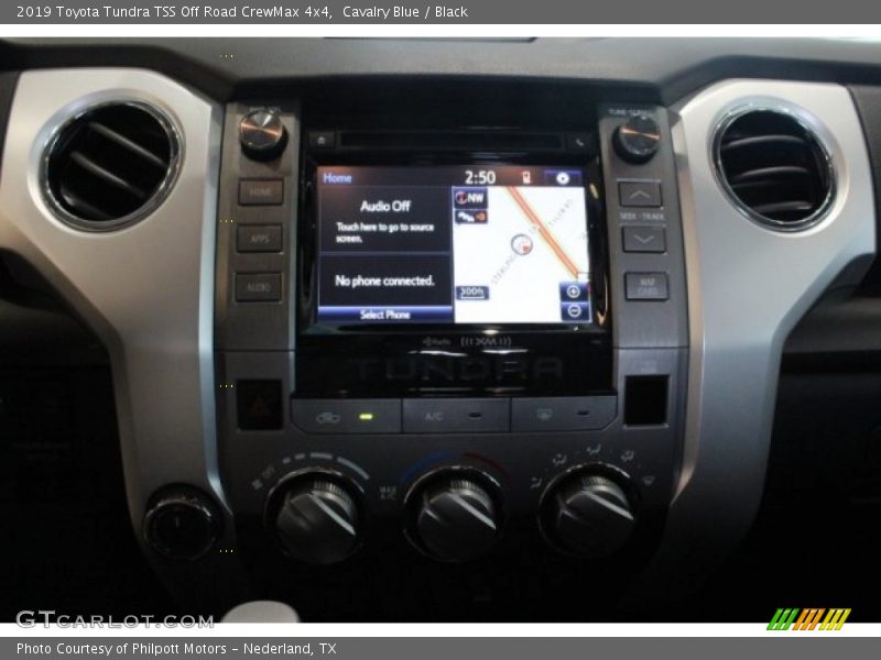 Cavalry Blue / Black 2019 Toyota Tundra TSS Off Road CrewMax 4x4