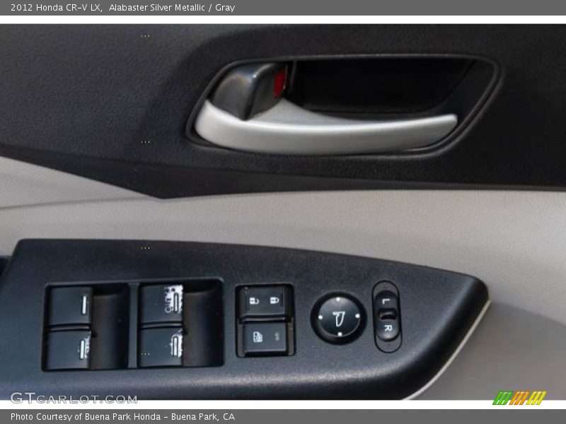 Alabaster Silver Metallic / Gray 2012 Honda CR-V LX