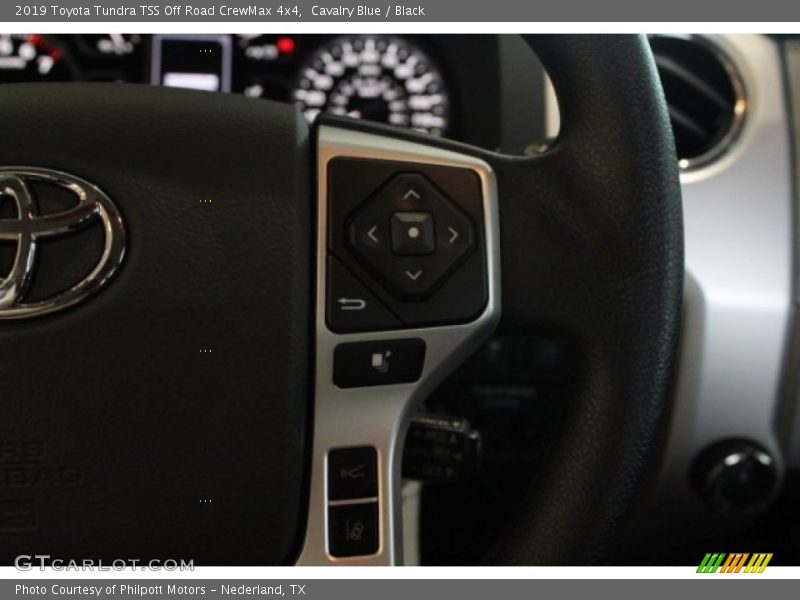 Cavalry Blue / Black 2019 Toyota Tundra TSS Off Road CrewMax 4x4