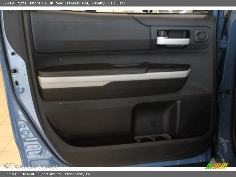 Cavalry Blue / Black 2019 Toyota Tundra TSS Off Road CrewMax 4x4