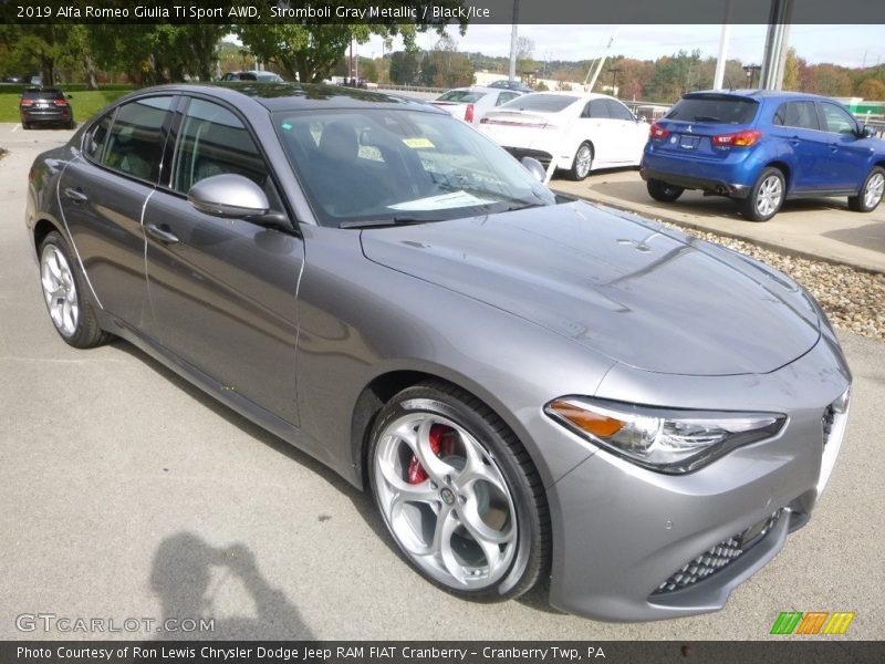  2019 Giulia Ti Sport AWD Stromboli Gray Metallic