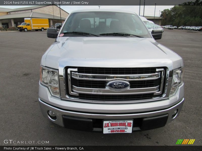 Ingot Silver / Steel Grey 2014 Ford F150 XLT SuperCrew