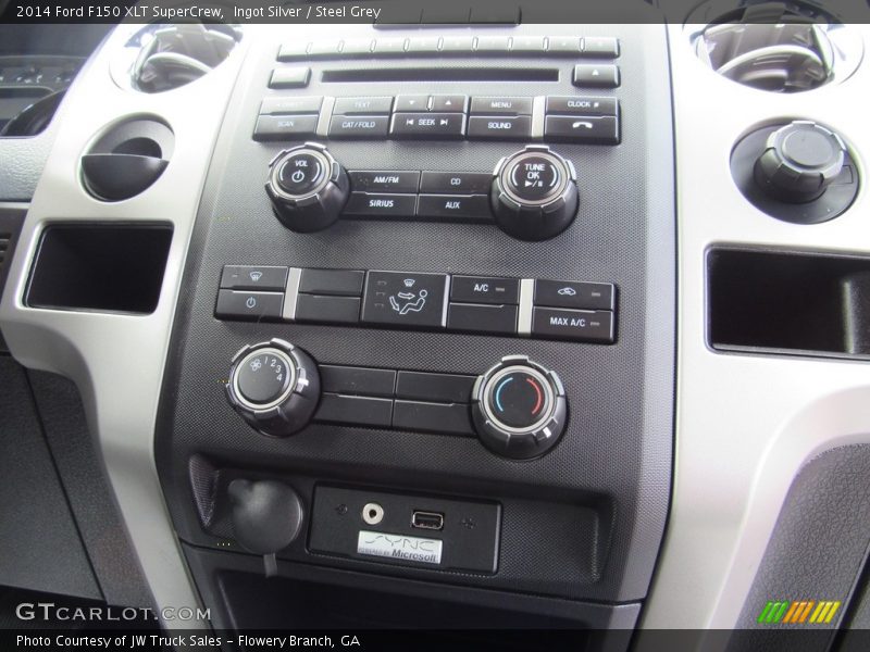 Ingot Silver / Steel Grey 2014 Ford F150 XLT SuperCrew