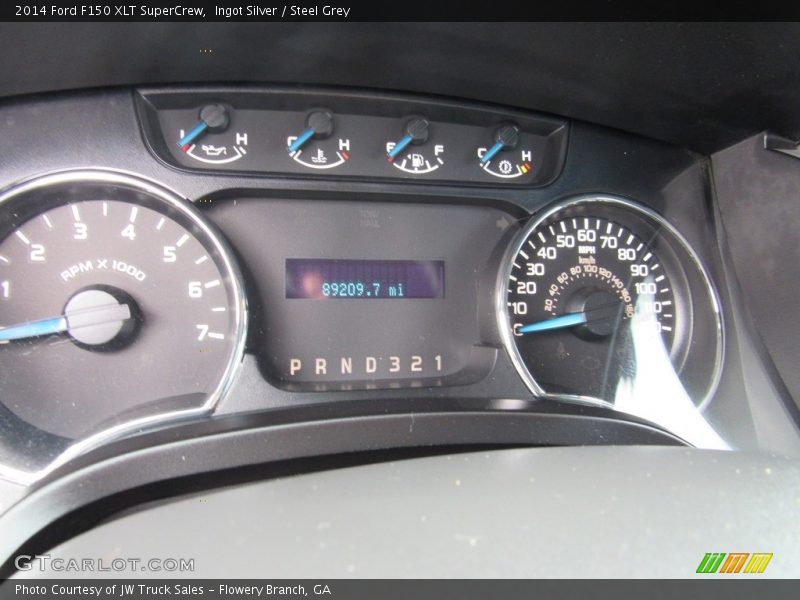 Ingot Silver / Steel Grey 2014 Ford F150 XLT SuperCrew
