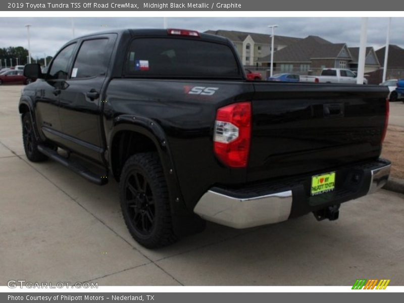 Midnight Black Metallic / Graphite 2019 Toyota Tundra TSS Off Road CrewMax