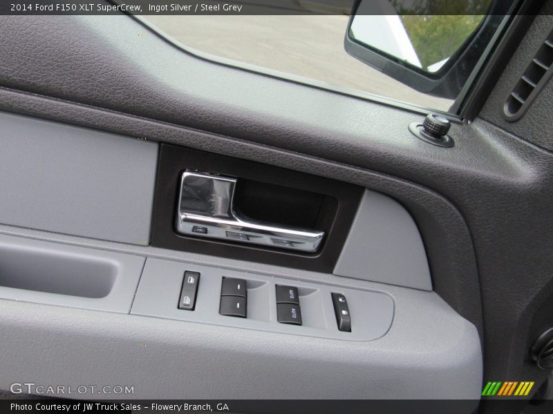 Ingot Silver / Steel Grey 2014 Ford F150 XLT SuperCrew