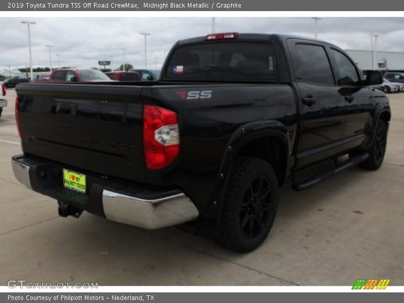 Midnight Black Metallic / Graphite 2019 Toyota Tundra TSS Off Road CrewMax