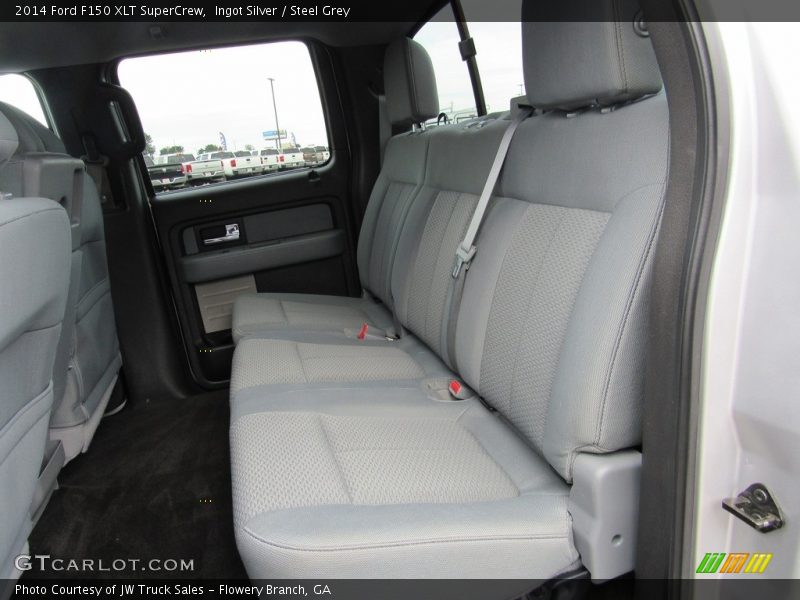 Ingot Silver / Steel Grey 2014 Ford F150 XLT SuperCrew