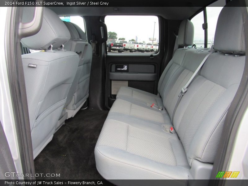 Ingot Silver / Steel Grey 2014 Ford F150 XLT SuperCrew