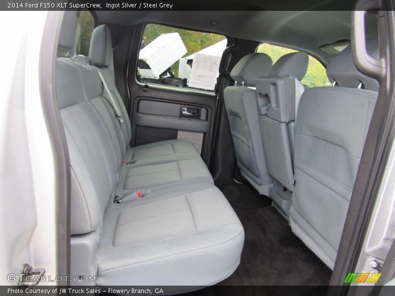 Ingot Silver / Steel Grey 2014 Ford F150 XLT SuperCrew