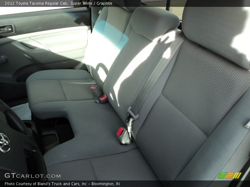 Super White / Graphite 2012 Toyota Tacoma Regular Cab